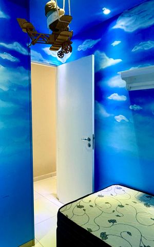 Apartamento à venda com 73m², 2 quartos e 2 vagasQuarto 1