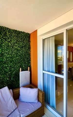 Apartamento à venda com 73m², 2 quartos e 2 vagasVaranda da Sala
