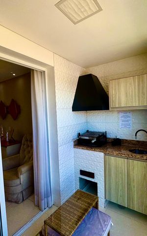 Apartamento à venda com 73m², 2 quartos e 2 vagasVaranda da Sala