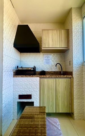 Apartamento à venda com 73m², 2 quartos e 2 vagasVaranda da Sala