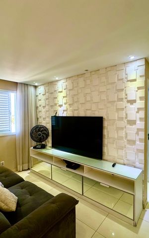 Apartamento à venda com 73m², 2 quartos e 2 vagasSala