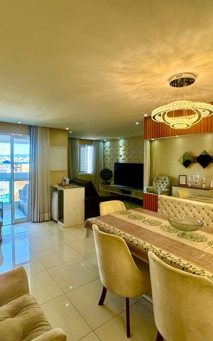 Apartamento à venda com 73m², 2 quartos e 2 vagasSala de Jantar