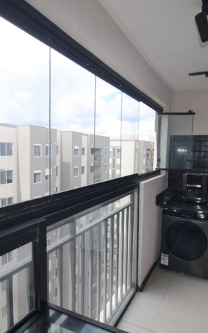 Apartamento à venda com 56m², 3 quartos e 1 vagaSala / Cozinha - Varanda