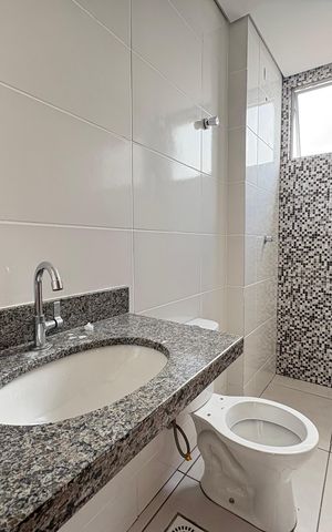 Apartamento para alugar com 49m², 2 quartos e 1 vaga Apartamento para alugar com 49m², 2 quartos e 1 vagaBanheiro