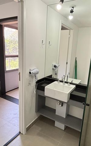 Studio para alugar com 23m², 1 quarto e sem vaga