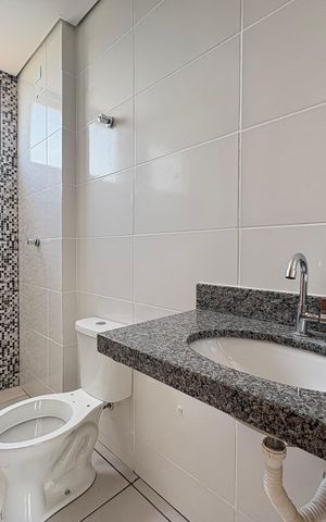 Apartamento para alugar com 49m², 2 quartos e 1 vaga Apartamento para alugar com 49m², 2 quartos e 1 vagaBanheiro