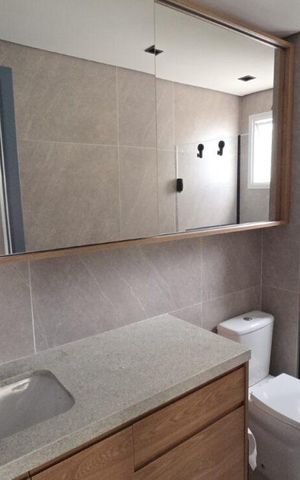 Apartamento à venda com 36m², 1 quarto e 1 vaga Apartamento à venda com 36m², 1 quarto e 1 vagaBanheiro