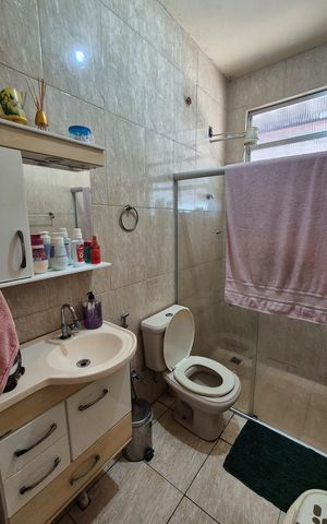 Casa à venda com 67m², 2 quartos e sem vagaBanheiro 