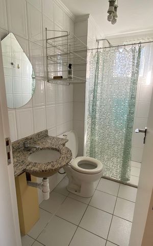 Apartamento à venda com 62m², 3 quartos e 1 vaga Apartamento à venda com 62m², 3 quartos e 1 vagaBanheiro