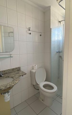 Apartamento à venda com 62m², 3 quartos e 1 vaga Apartamento à venda com 62m², 3 quartos e 1 vagaBanheiro