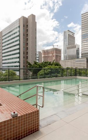 Studio para alugar com 26m², 1 quarto e sem vaga Studio para alugar com 26m², 1 quarto e sem vagaPiscina