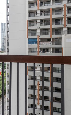 Studio para alugar com 26m², 1 quarto e sem vaga Studio para alugar com 26m², 1 quarto e sem vagaVaranda