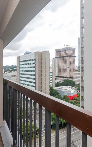 Studio para alugar com 26m², 1 quarto e sem vaga Studio para alugar com 26m², 1 quarto e sem vagaVaranda