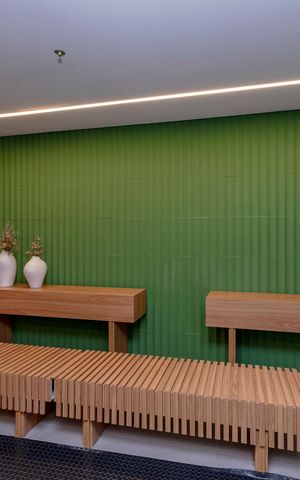Studio para alugar com 26m², 1 quarto e sem vaga Studio para alugar com 26m², 1 quarto e sem vagaHall de Entrada