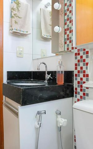 Casa à venda com 123m², 3 quartos e 2 vagasBanheiro da suíte