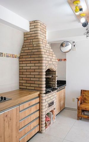 Casa à venda com 123m², 3 quartos e 2 vagasÁrea gourmet