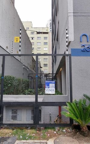 Studio à venda com 24m², 1 quarto e sem vaga