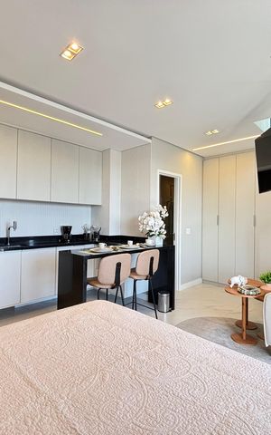 Studio à venda com 77m², 1 quarto e 1 vaga Studio à venda com 77m², 1 quarto e 1 vagaStudio
