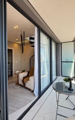 Studio à venda com 77m², 1 quarto e 1 vaga Studio à venda com 77m², 1 quarto e 1 vagaVaranda