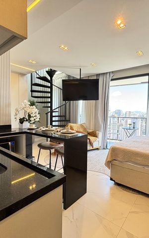 Studio à venda com 77m², 1 quarto e 1 vaga Studio à venda com 77m², 1 quarto e 1 vagaStudio