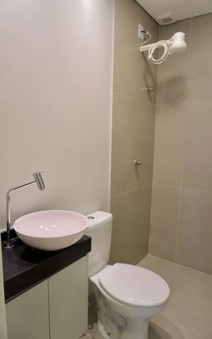 Apartamento à venda com 74m², 2 quartos e sem vaga Apartamento à venda com 74m², 2 quartos e sem vagaBanheiro
