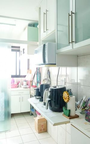 Apartamento à venda com 67m², 3 quartos e 2 vagasCozinha