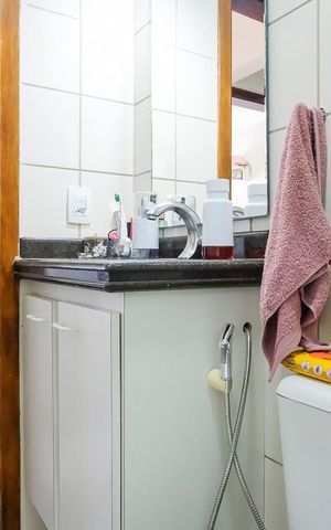 Apartamento à venda com 67m², 3 quartos e 2 vagasBanheiro