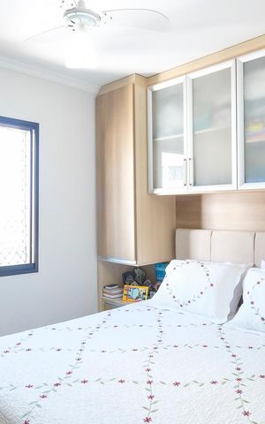 Apartamento à venda com 67m², 3 quartos e 2 vagasQuarto 1