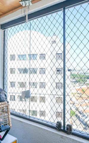 Apartamento à venda com 67m², 3 quartos e 2 vagasVaranda