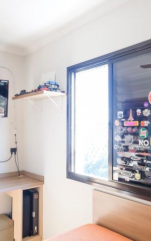 Apartamento à venda com 67m², 3 quartos e 2 vagasQuarto 2