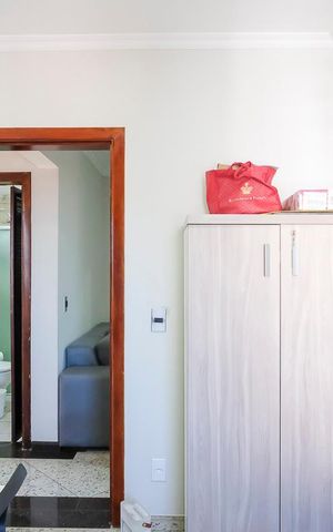 Apartamento à venda com 67m², 3 quartos e 2 vagasQuarto 3