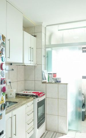 Apartamento à venda com 67m², 3 quartos e 2 vagasCozinha