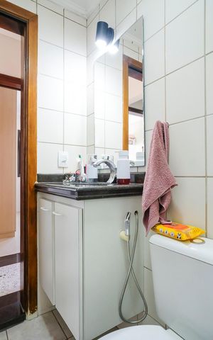Apartamento à venda com 67m², 3 quartos e 2 vagasBanheiro