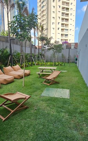 Apartamento à venda com 24m², 1 quarto e sem vaga Apartamento à venda com 24m², 1 quarto e sem vagaÁrea externa