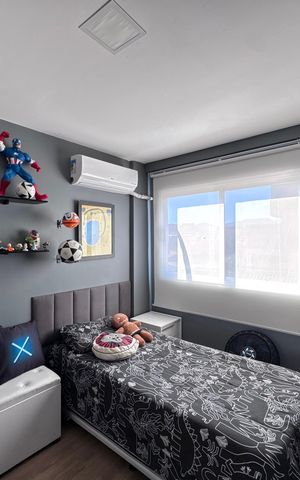 Apartamento à venda com 200m², 3 quartos e 2 vagas Apartamento à venda com 200m², 3 quartos e 2 vagasQuarto 2