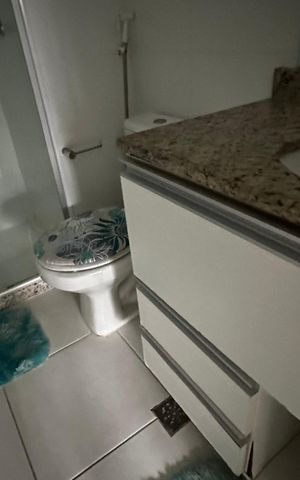 Apartamento à venda com 115m², 2 quartos e 1 vaga Apartamento à venda com 115m², 2 quartos e 1 vagaBanheiro do Quarto 2