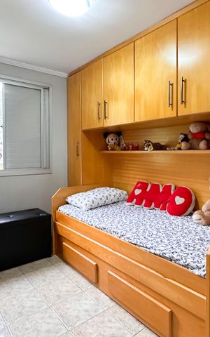 Apartamento para alugar com 56m², 2 quartos e 2 vagas Apartamento para alugar com 56m², 2 quartos e 2 vagasQuarto 2