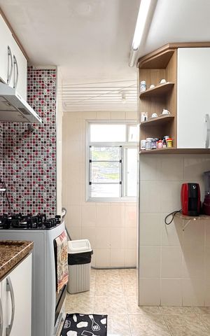 Apartamento para alugar com 56m², 2 quartos e 2 vagas Apartamento para alugar com 56m², 2 quartos e 2 vagasCozinha