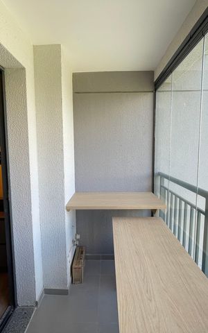 Studio à venda com 28m², 1 quarto e sem vaga Studio à venda com 28m², 1 quarto e sem vagaVaranda