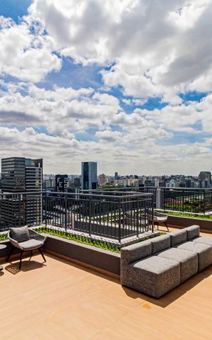 Studio à venda com 28m², 1 quarto e sem vaga Studio à venda com 28m², 1 quarto e sem vagaÁrea comum
