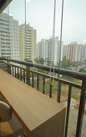 Apartamento para alugar com 76m², 2 quartos e 1 vagaVaranda da Sala