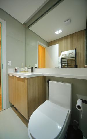 Apartamento para alugar com 76m², 2 quartos e 1 vagaBanheiro da Suíte 