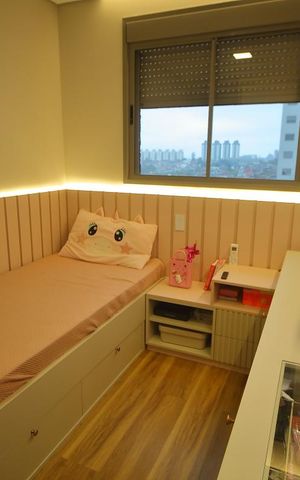 Apartamento para alugar com 76m², 2 quartos e 1 vagaQuarto 2 