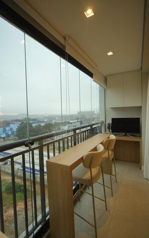 Apartamento para alugar com 76m², 2 quartos e 1 vagaVaranda da Sala