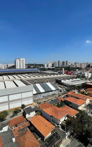 Apartamento para alugar com 37m², 2 quartos e sem vaga Apartamento para alugar com 37m², 2 quartos e sem vaga Vista da Varanda da Sala/Cozinha