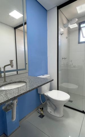 Apartamento para alugar com 37m², 2 quartos e sem vaga Apartamento para alugar com 37m², 2 quartos e sem vagaBanheiro