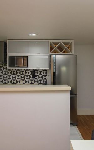 Apartamento à venda com 49m², 1 quarto e 1 vaga Apartamento à venda com 49m², 1 quarto e 1 vagaCozinha