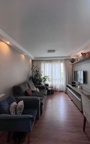 Apartamento à venda com 72m², 3 quartos e 2 vagas Apartamento à venda com 72m², 3 quartos e 2 vagasSala