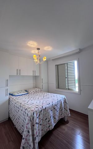 Apartamento à venda com 72m², 3 quartos e 2 vagas Apartamento à venda com 72m², 3 quartos e 2 vagasQuarto