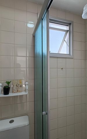 Apartamento à venda com 49m², 2 quartos e 1 vaga Apartamento à venda com 49m², 2 quartos e 1 vagaBanheiro